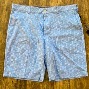 Walter Hagen Men's Perfect 11 Golf Shorts 40 blue new with tags